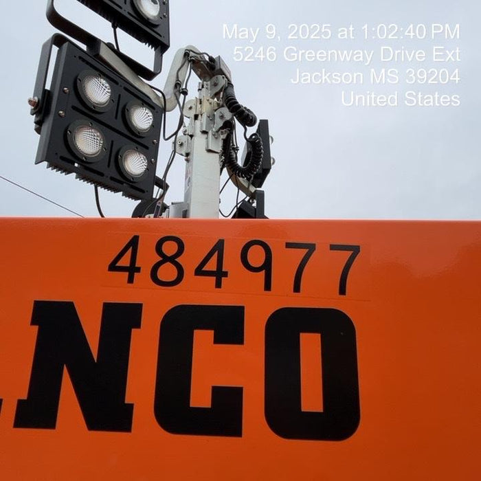 2025 Wanco WLTT-4MM4K Diesel, Mitsubishi L2E, 9.0HP @1800 rpm, Deep Sea Controller, Shore Power Plug, Auto Start, (4) 350W LED Floodlights, 4kW Generator, 60 Gal Fuel Tank, 2" Ball, T3