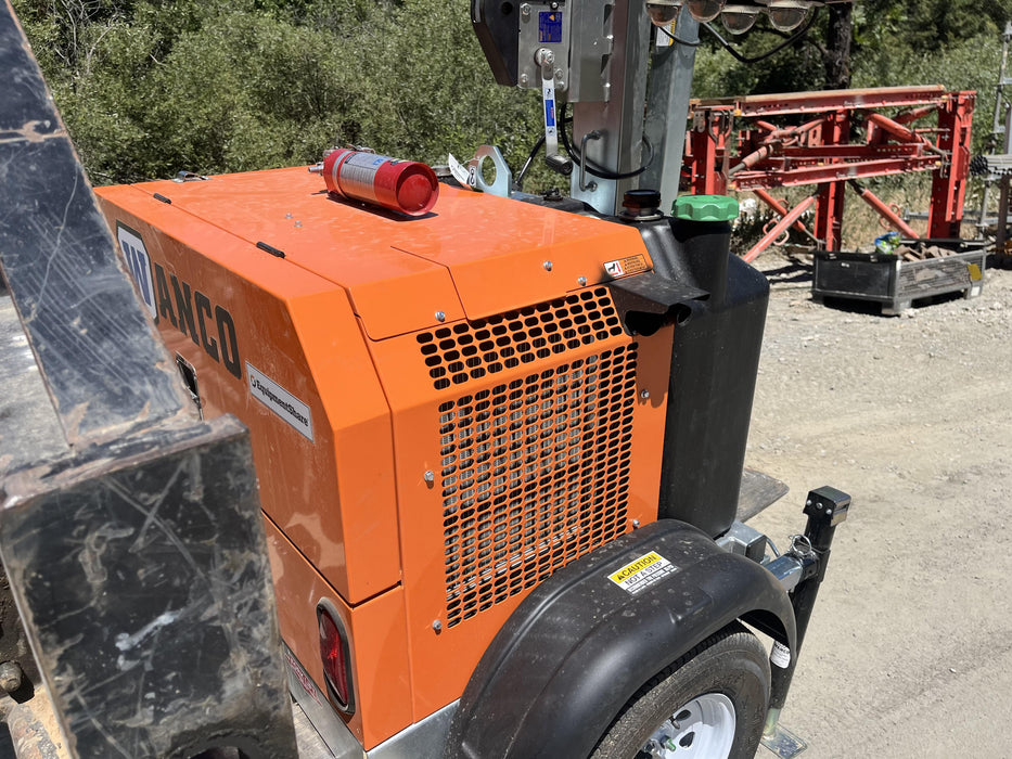 2024 Wanco WLTT-4MM4K Diesel, Deep Sea Controller, Shore Power Plug, Auto Start, (4) 350W LED Floodlights, 4kW Generator, 60 Gal Fuel Tank, 2" Ball, T3