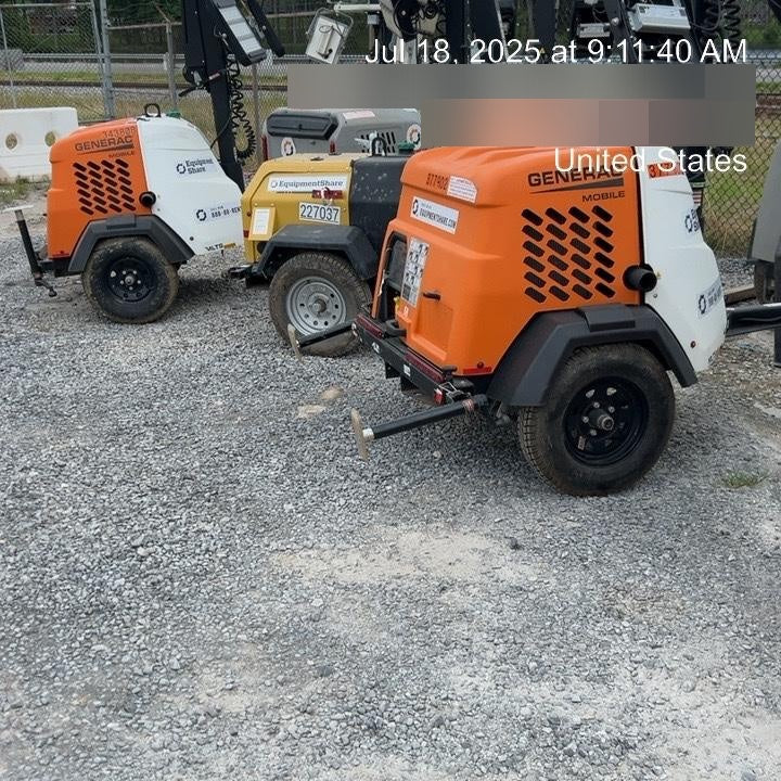 2019 Wacker Neuson LTV6K-LED Standard LED Towable Light Tower w/None