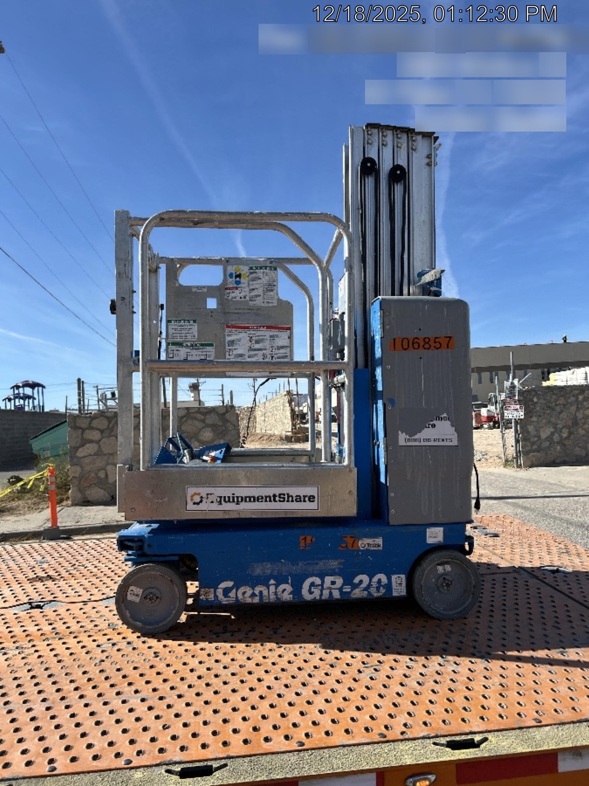 2020 GENIE GR-20