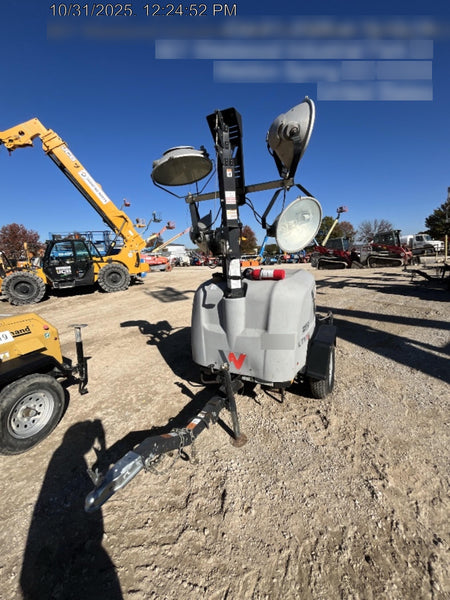 2019 Wacker Neuson LTV6L-MH Wacker Neuson LTV6L Mobile Light Tower w/Fuel Level Sensor Installed