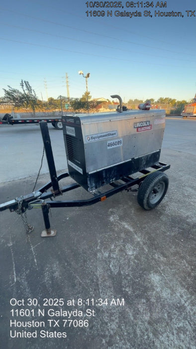 2024 Lincoln Electric LE400 Kubota V1505, Trlr, Cable Rack, Light Kit, ES Decals, T3