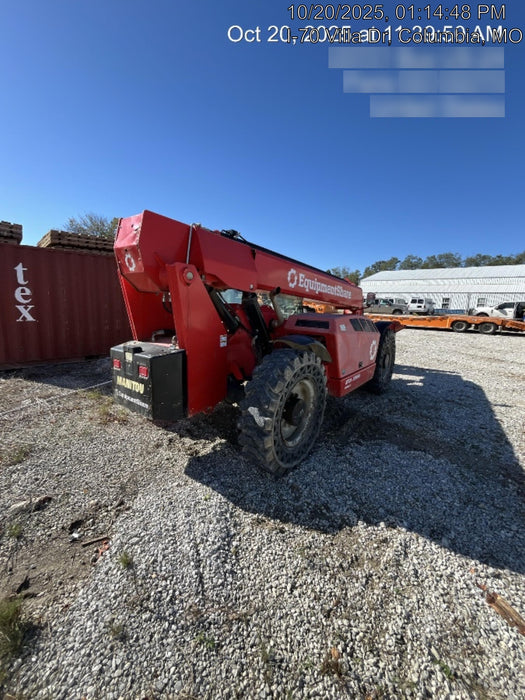 2020 Manitou MTA12055SER3 Cab/Heat/Air, Solid Tires, Amber Strobe, Lift Hook w/66" Carriage, 60" Forks
