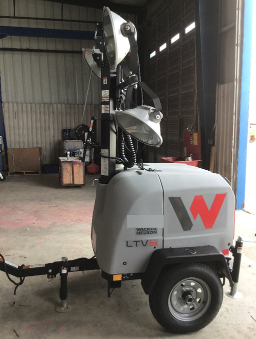 2019 Wacker Neuson LTV6L-MH Wacker Neuson LTV6L Mobile Light Tower w/Fuel Level Sensor Installed