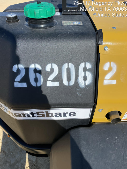 2022 Allmand NLV3GR (4) LED Light Fixture 350W, 23' Vertical Mast, 3kW Prime, Towable, ES Decals, T3