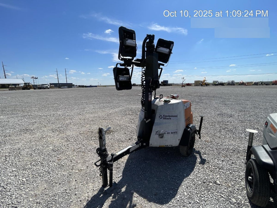 2024 Generac MLT2 Diesel, Flex Switch 120V Input, Powerzone Controller, 
(4) 320W LED Lights, 4kW Generator, 39.9 Gal Fuel Tank, 2" Ball, T3