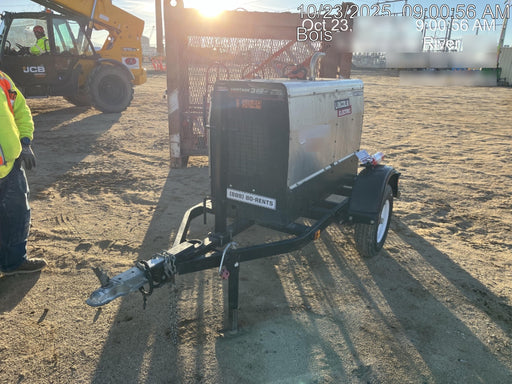 2019 Lincoln Electric Vantage 322 Welder Ready-Pak 3, Two wheel trailer, Fender and Light kit, Cable Rack
