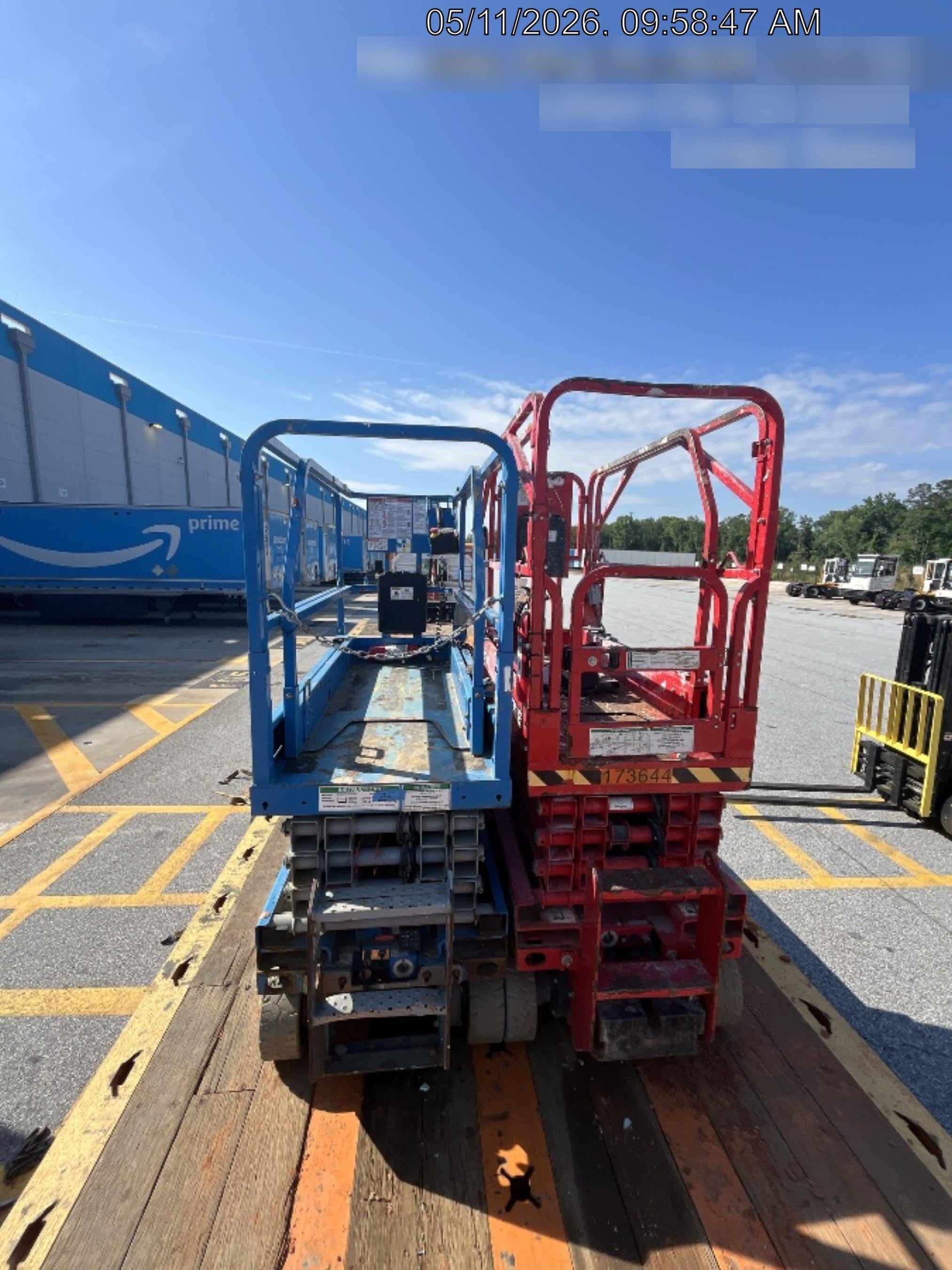 2021 Lgmg AS1932E Electric Drive, Solid Non Marking Tires, Dual Beacons