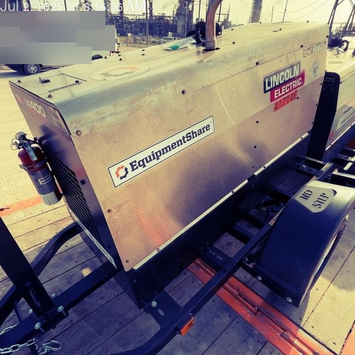 2024 Lincoln Electric LE400 Kubota V1505, Trlr, Cable Rack, Light Kit, ES Decals, T3