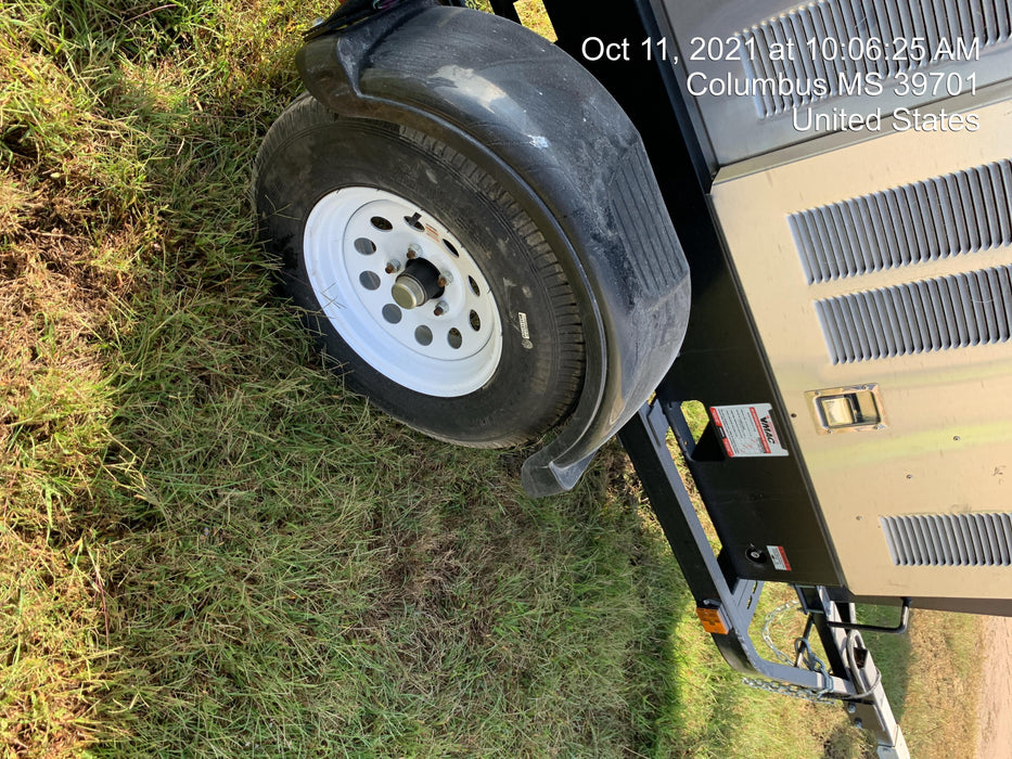 2021 Lincoln Electric Air Vantage 566 Air Vantage 566X Ready Pak 3 (includes trailer, cable rack, fender light kit); no telematics