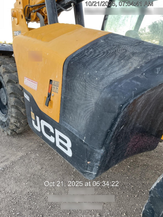 2020 JCB 512-56 Canopy, 74 HP, Solid Tires, STD Worklight, Beacon, Aux Hydraulics, Lifting Eye, Backup Alarm w/66" Carriage, 60" Forks