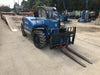 2020 Genie GTH-5519 Cab/Heat/Air, Solid Tires, Work Lights, Beacon, Aux Hydraulics, Back up Alarm w/48" Carriage, 48" Forks