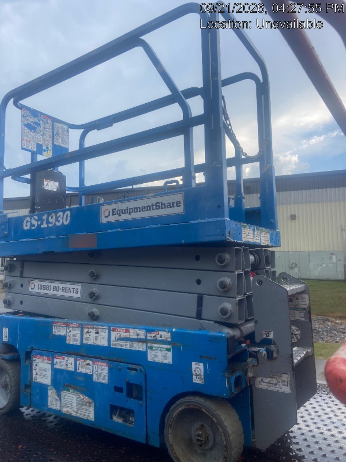 2020 Genie GS-1930 Fixed rails with chain entry gate - Pre A92.20
