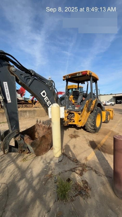 2020 John Deere 310LEP Canopy, 4WD, Standard Stick, Pilot Controls, 2 Way Hydraulics, TAG Manual QC