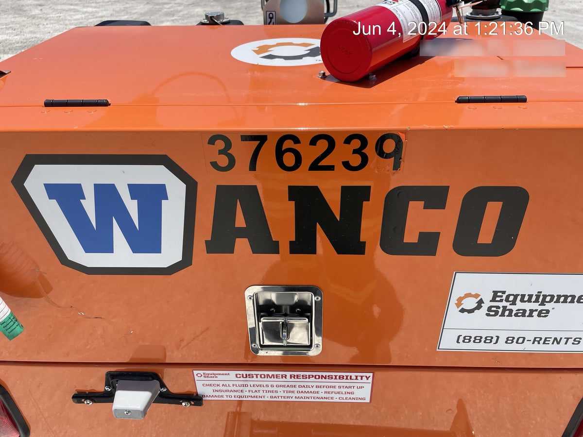 2023 Wanco WLTT-4MM4K Diesel, Deep Sea Controller, Shore Power Plug, Auto Start, (4) 350W LED Floodlights, 4kW Generator, 60 Gal Fuel Tank, 2" Ball, T3