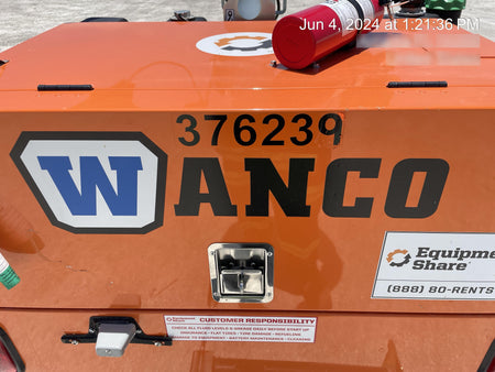 2023 Wanco WLTT-4MM4K Diesel, Deep Sea Controller, Shore Power Plug, Auto Start, (4) 350W LED Floodlights, 4kW Generator, 60 Gal Fuel Tank, 2" Ball, T3