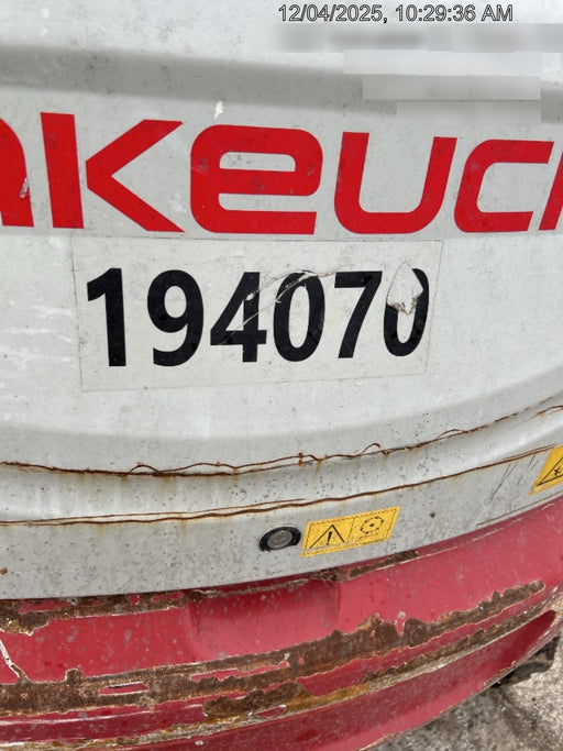 2021 TAKEUCHI TB235-2R