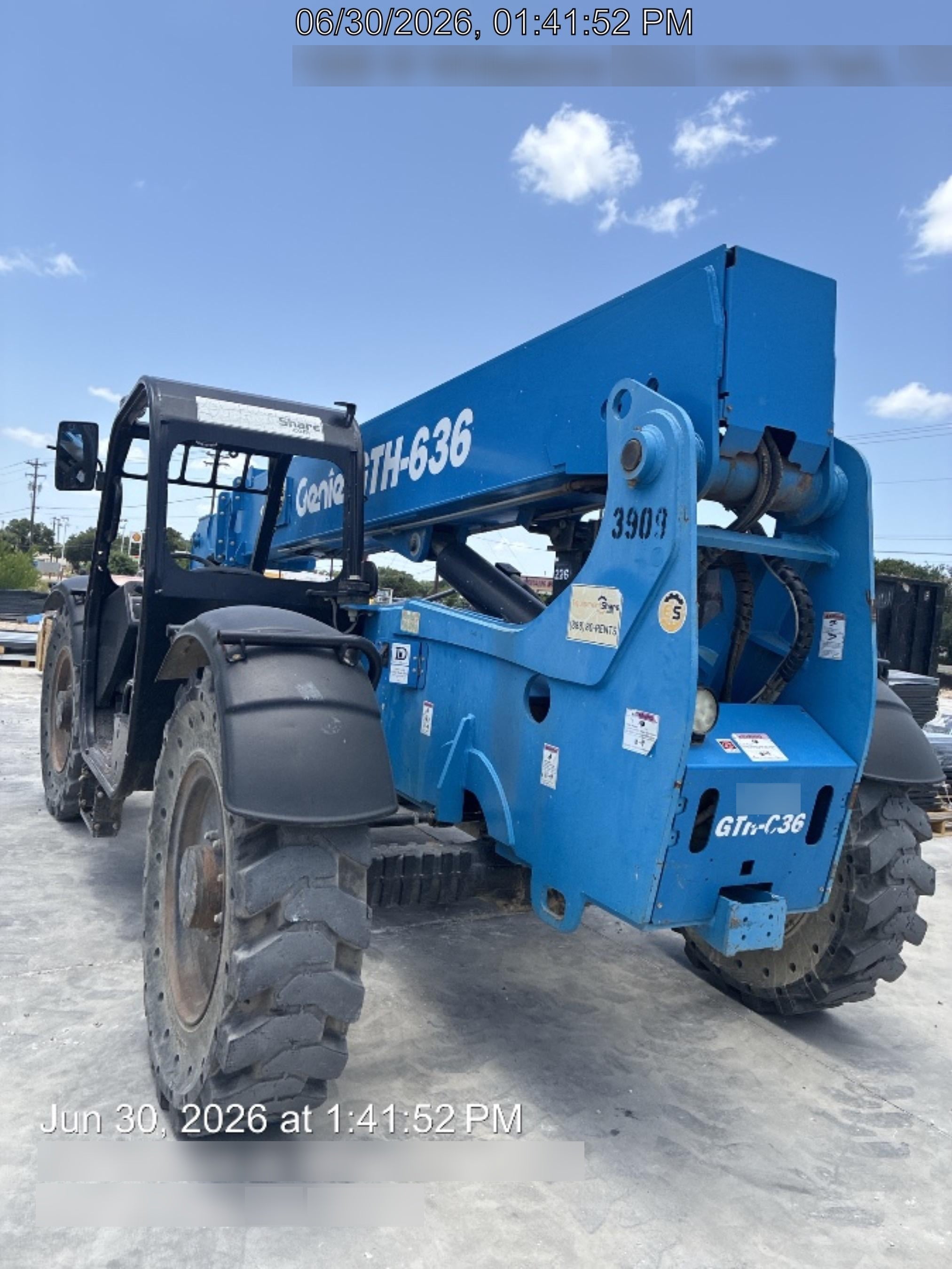 2017 Genie GTH-636 Genie GTH636, Foam Filled Tires, 48" carriage