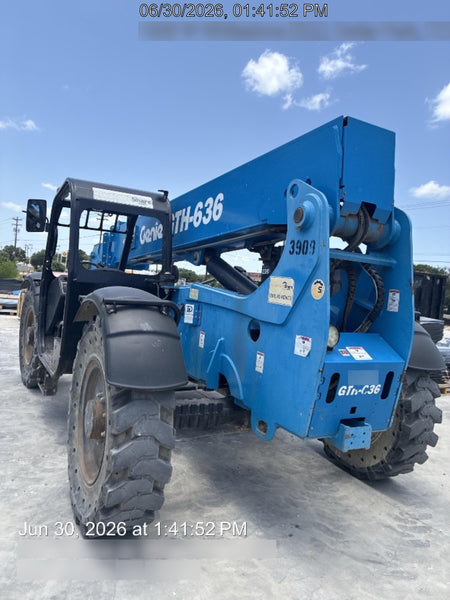 2017 Genie GTH-636 Genie GTH636, Foam Filled Tires, 48" carriage