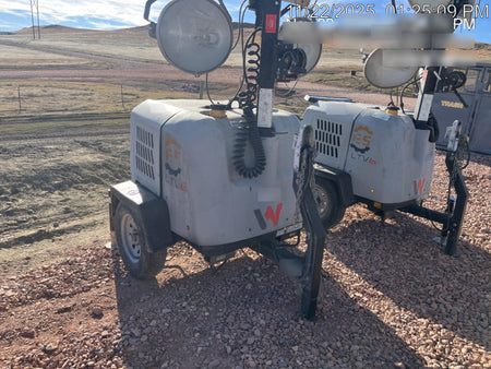 Wacker Neuson LTV6K-MH Wacker Neuson LTV6K Mobile Light Tower w/Fuel Level Sensor Installed