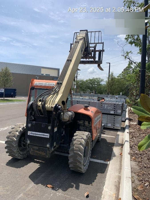2020 JLG G5-18A Canopy, NM Solid Tires, Beacon w/48" Carriage, 48" Pallet Forks