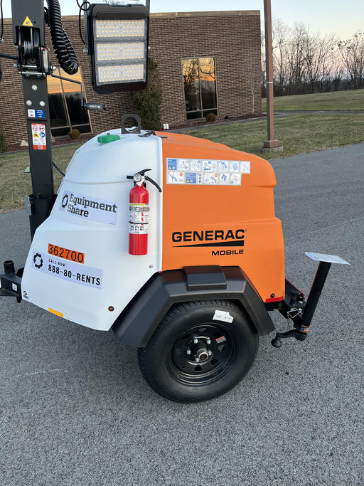 2023 Generac MLT2 Diesel, Flex Switch 120V Input, Powerzone Controller, 
(4) 320W LED Lights, 4kW Generator, 39.9 Gal Fuel Tank, 2" Ball, T3