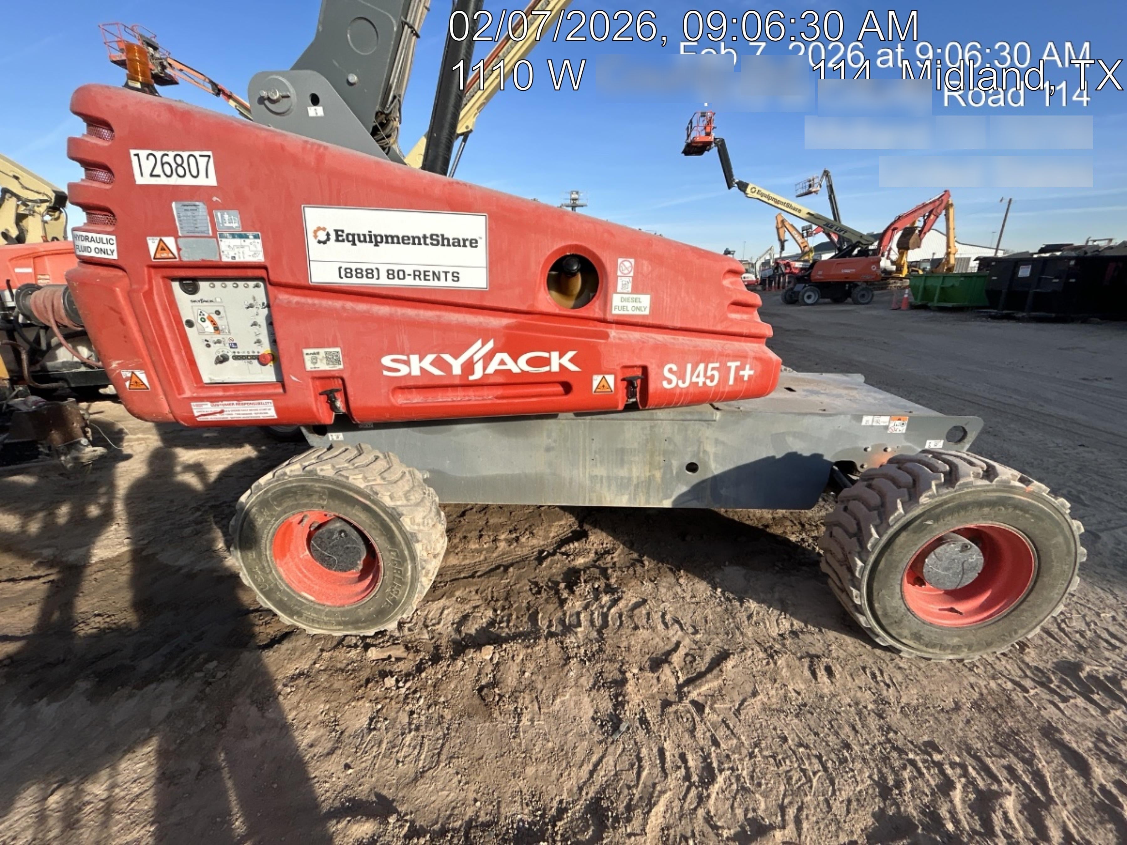 2021 SKYJACK SJ45T+