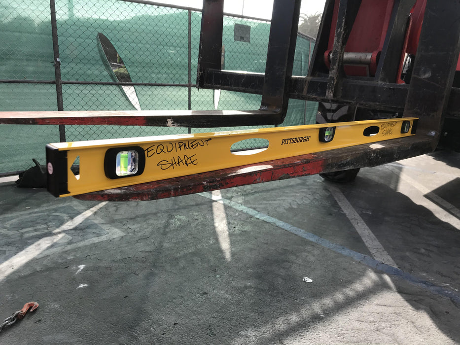 2019 Manitou MTA8044 74hp T4F, Open ROPS, Cab and Boom LED work lights, Auxiliary Hydraulics, Solid Tires, Amber strobe, Lift Hook 66" Carriage, 60" Forks