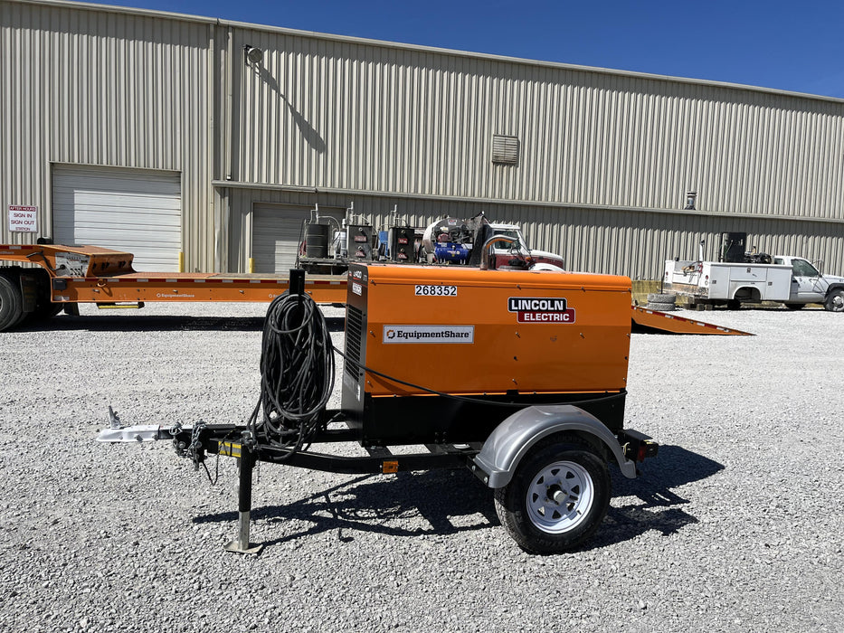 2022 Lincoln Electric LE400 Kubota V1505, Trlr, Cable Rack, Light Kit, ES Decals, T3