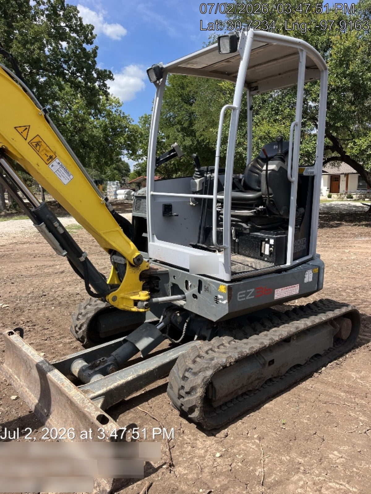 2020 WACKER NEUSON EZ36
