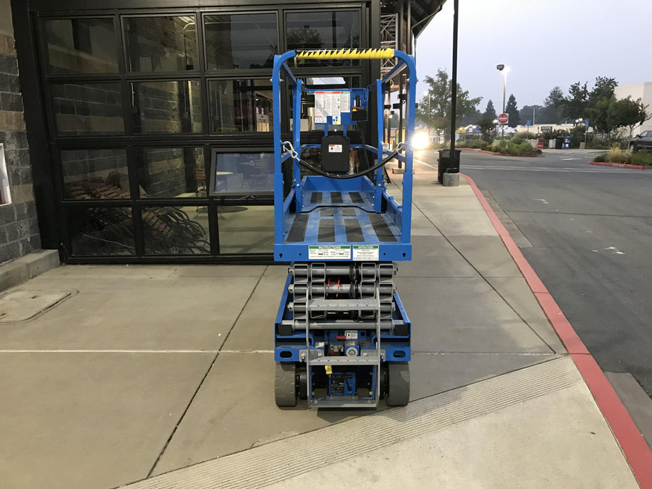 2020 Genie GS-1930 Fixed rails with chain entry gate - Pre A92.20, 800W Inverter