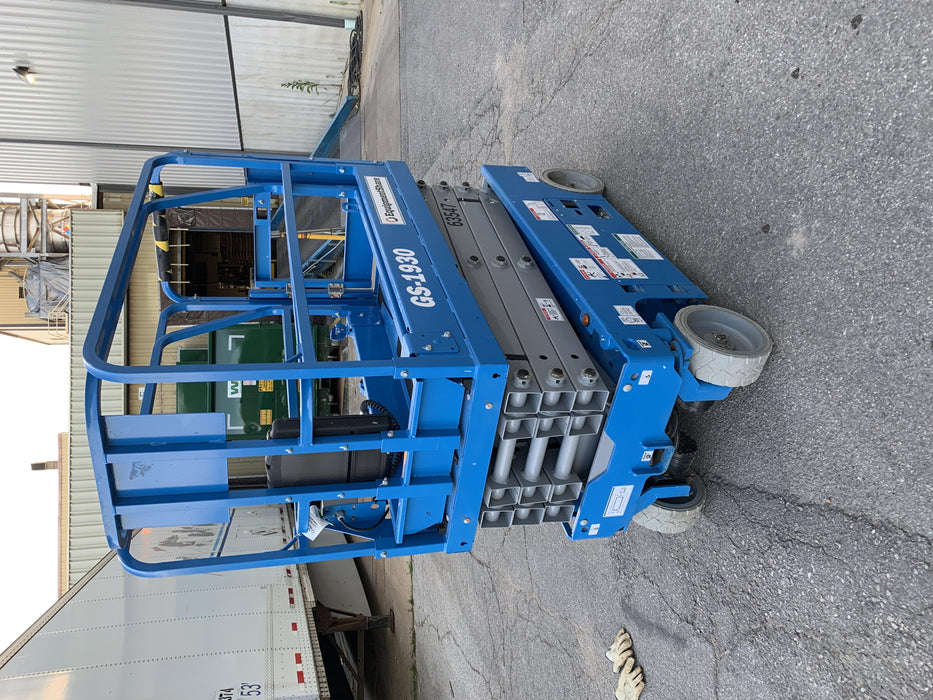 2020 Genie GS-1930 Solid Non Marking Tires, Beacon, Folding rails with half height swing gate
