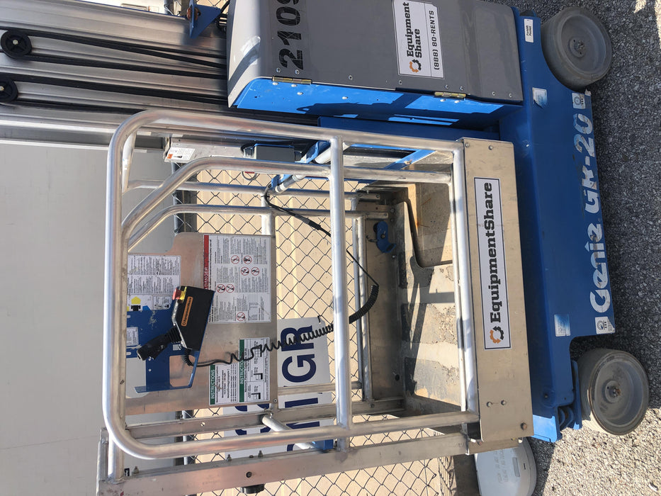 2018 GENIE GR-20