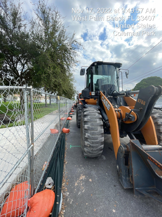 2018 Case 621G CLOSED CAB, JRB 416 STYLE HYD COUPLER