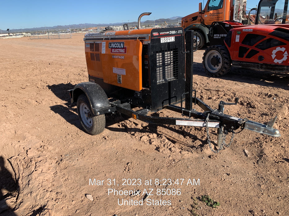 2021 Lincoln Electric Vantage 322 VANTAGE 322 READY-PAK 3