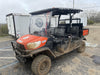 2022 Kubota RTV-X1140W-H Plastic Canopy, Windshield Acrylic Clear, LED Strobe Light, Wire Harness Kit, Back up Alarm