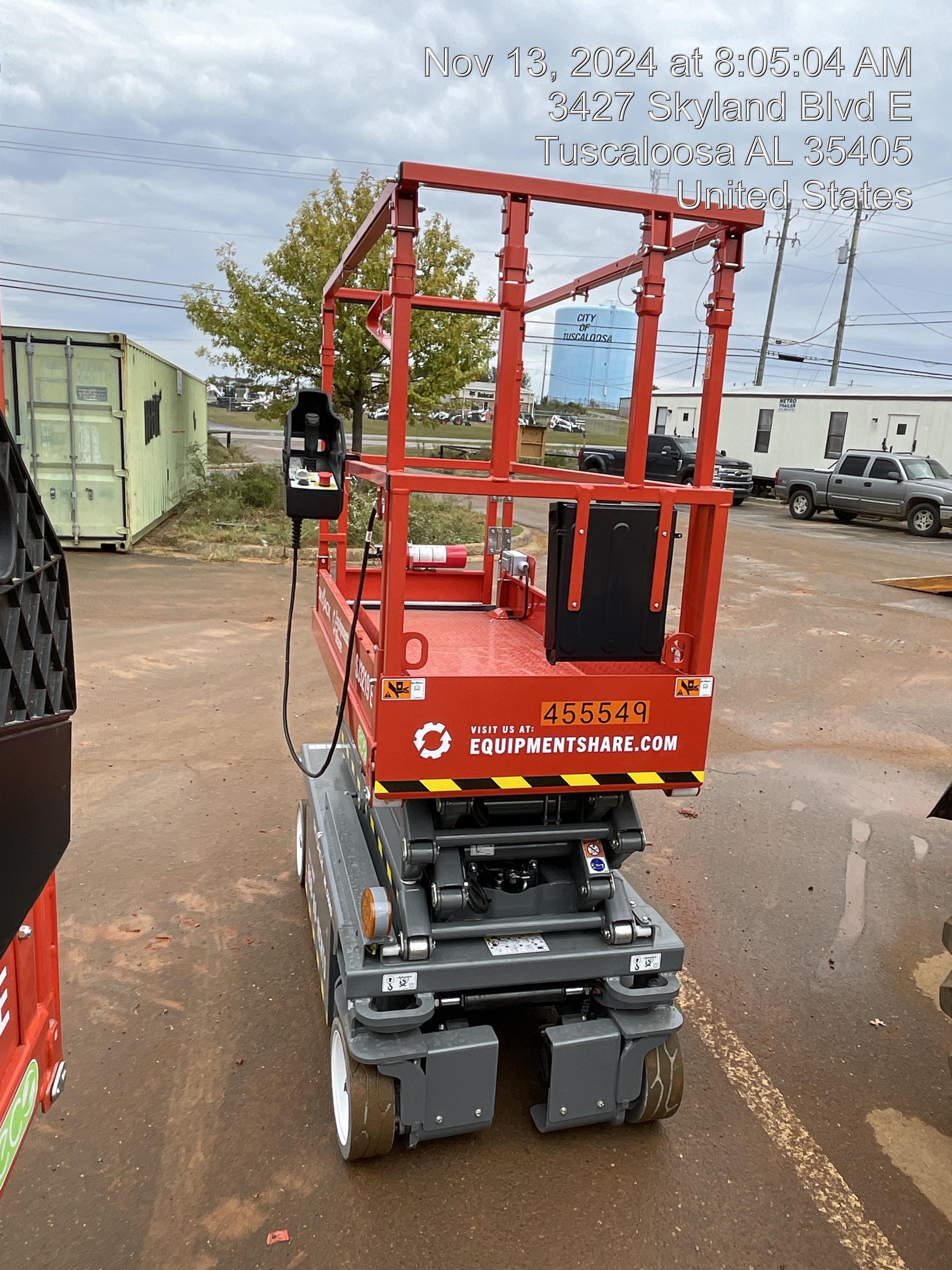 2024 Skyjack SJ3219 Electric Drive, Sld NM Tires, DBcns, RFRails, Power to Platform, T3 + Access Control