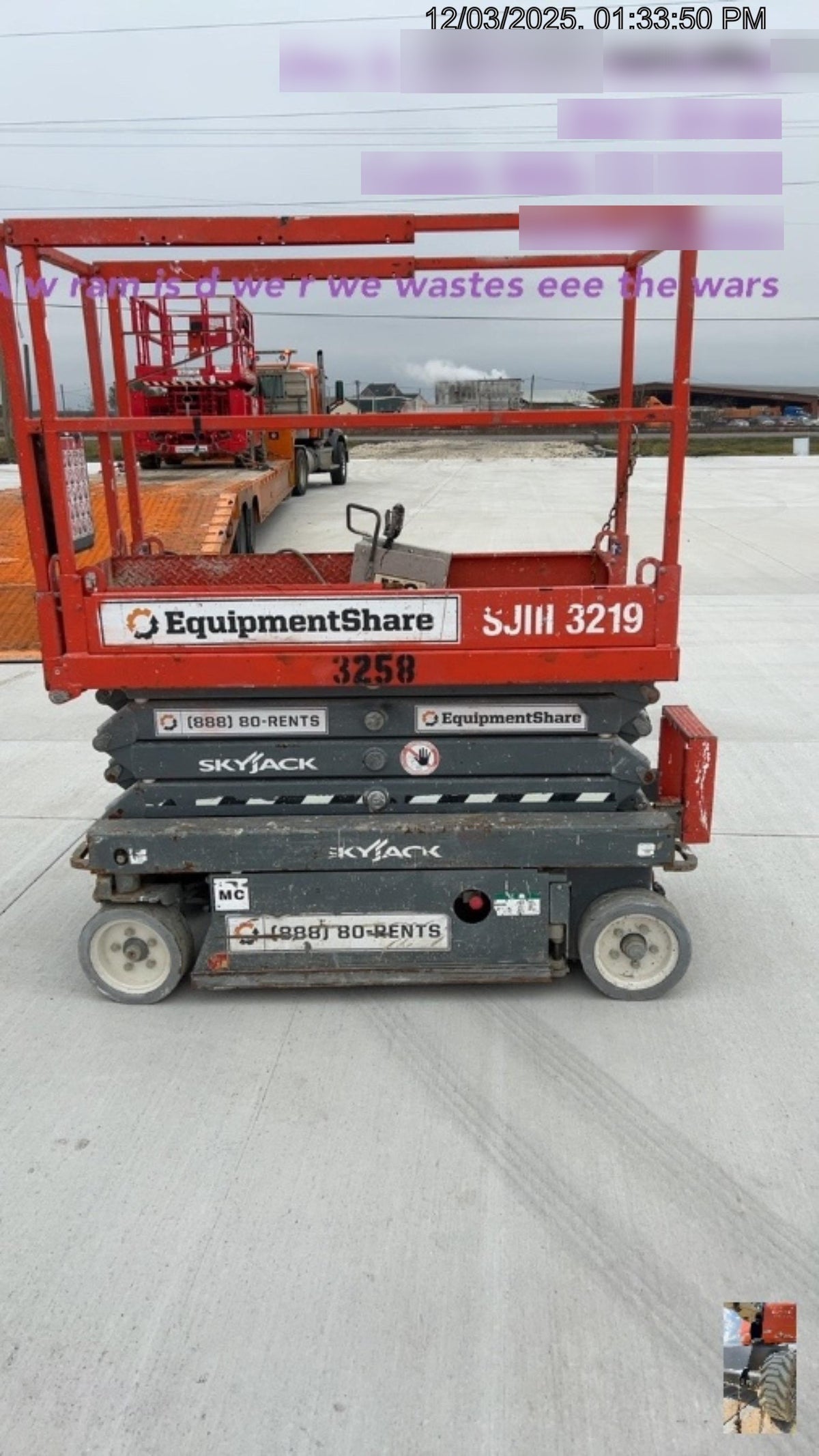 2017 Skyjack SJIII-3219 Skyjack SJ3219 Scissor Lift