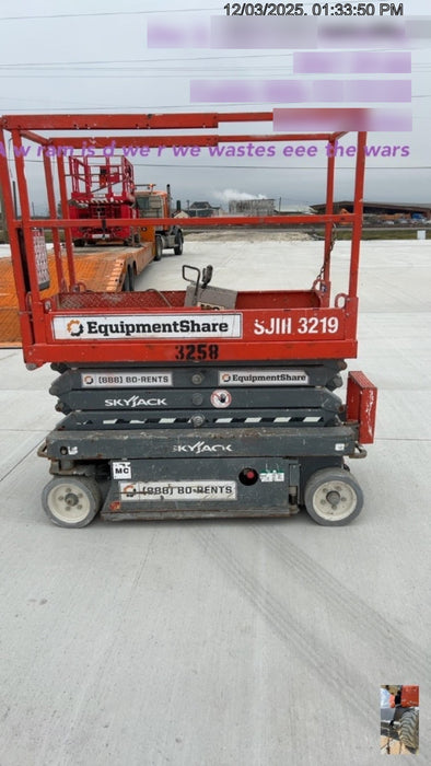 2017 Skyjack SJIII-3219 Skyjack SJ3219 Scissor Lift