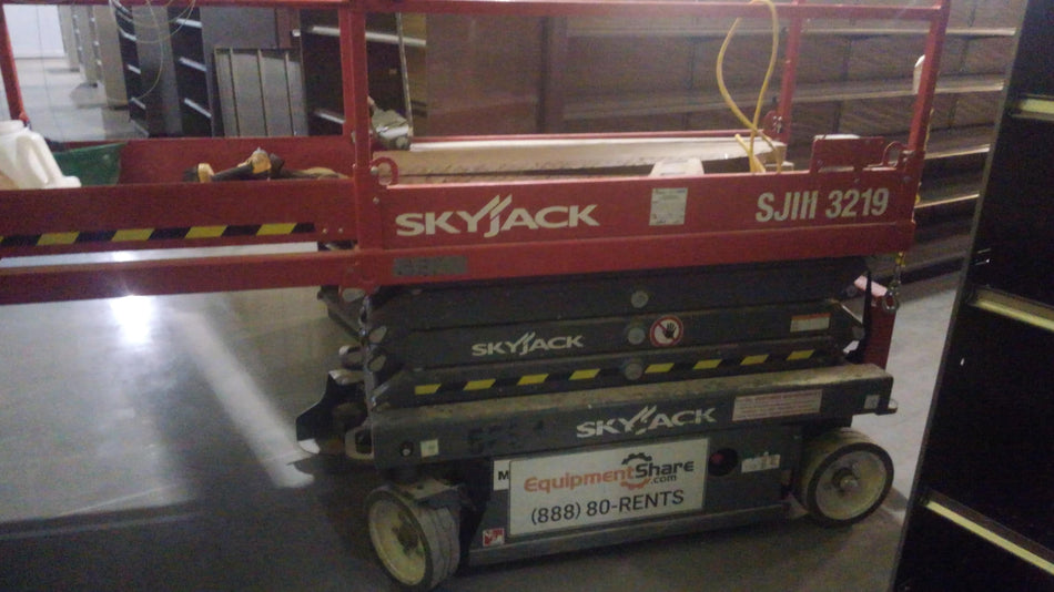 2017 Skyjack SJIII-3219 SJ3219, Trojan Battery Set, Extended Warranty 5yr/5k hr