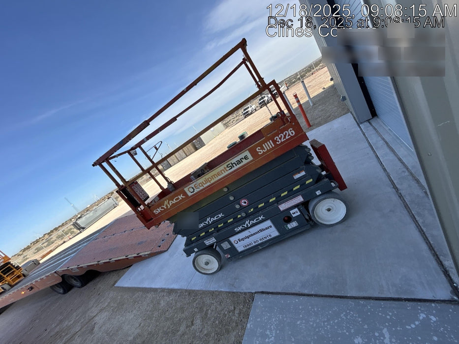 2019 Skyjack SJIII-3226 Skyjack SJIII3226 Standard w/Trojan Batteries