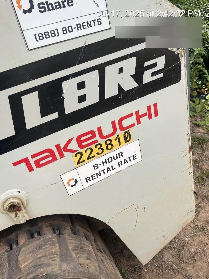 2022 TAKEUCHI TL8R2-R