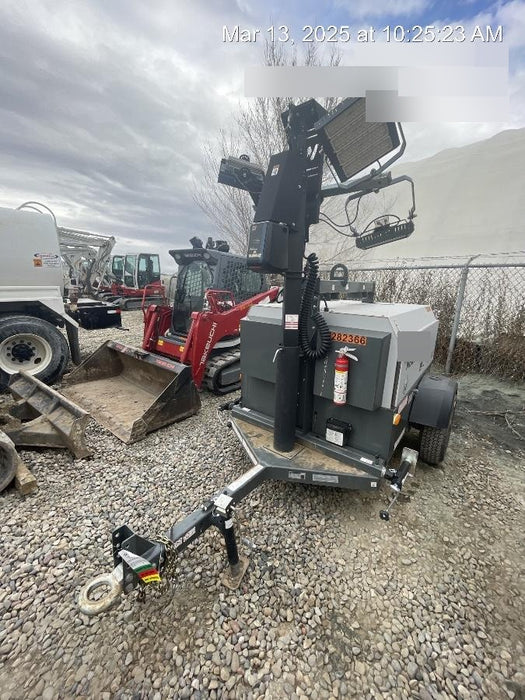2022 Wacker Neuson LTW20Z1 Isuzu Dsl. Engine, 23' Mast, (4) 300W LED Lights, CWK, Programmable Dawn to Dusk, 360 Deg. Rotation, 57 Gal. Tank, Trailer Mounted