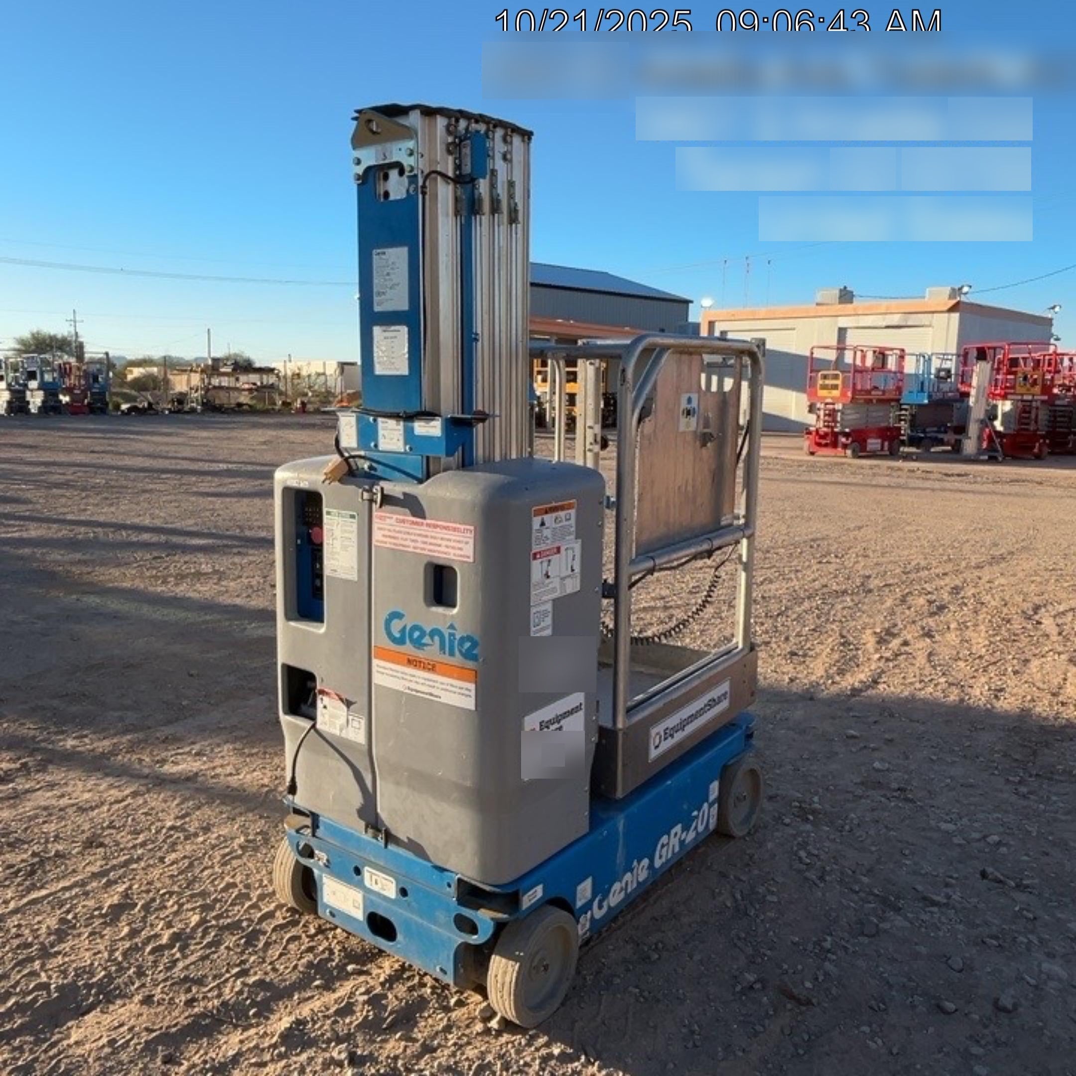 2019 GENIE GR-20