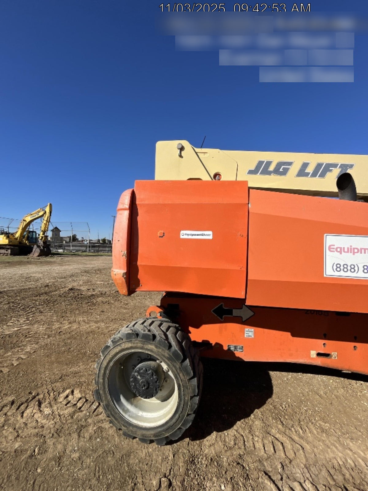 2016 JLG 860SJ