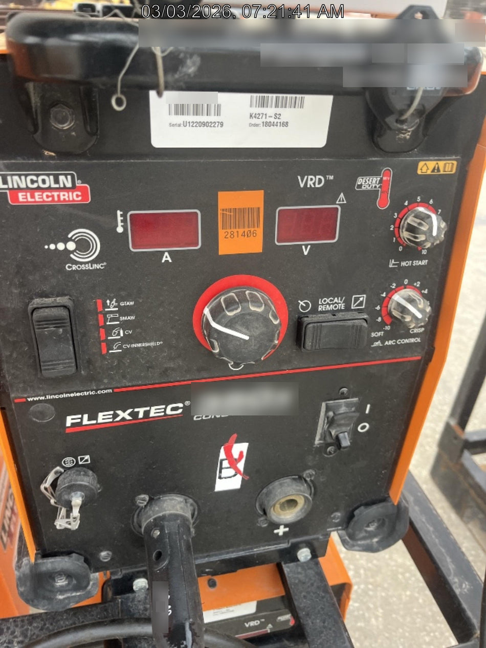 2022 LINCOLN ELECTRIC FLEXTEC 350X