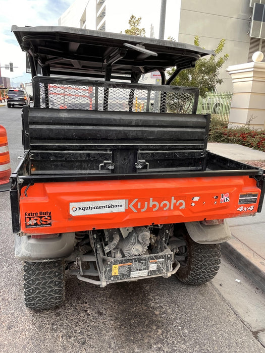 2022 Kubota RTV-X1140W-H Plastic Canopy, Windshield Acrylic Clear, LED Strobe Light, Wire Harness Kit, Back up Alarm
