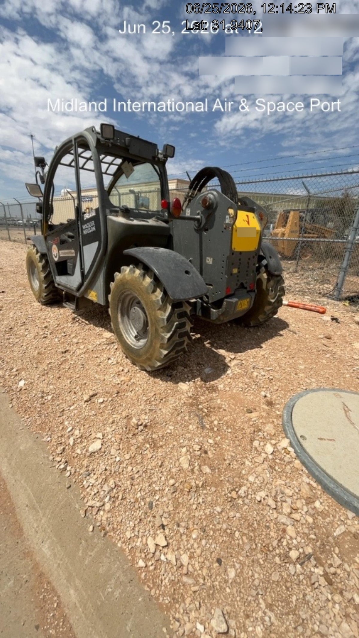 2019 WACKER NEUSON TH627