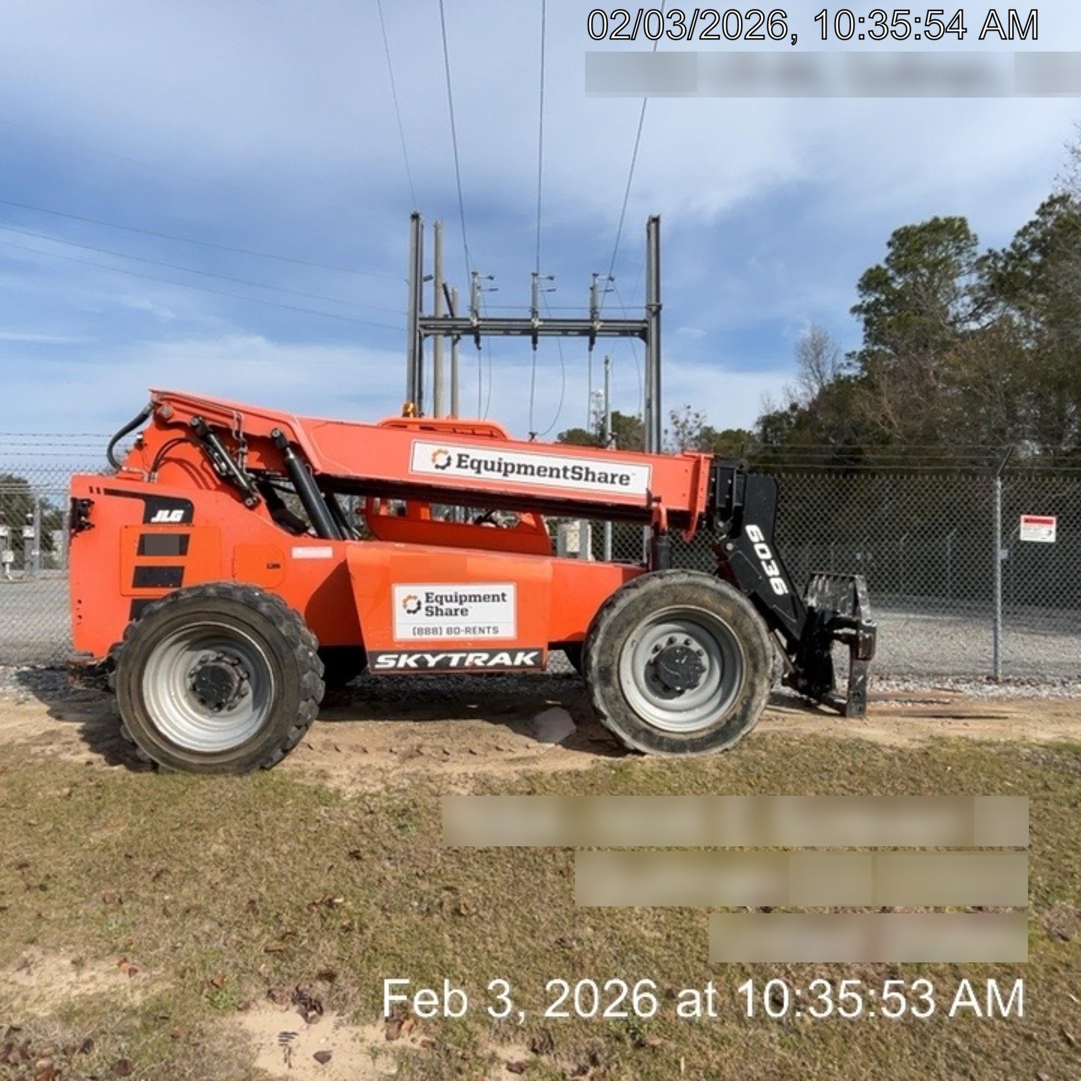 2021 SKYTRAK 6036