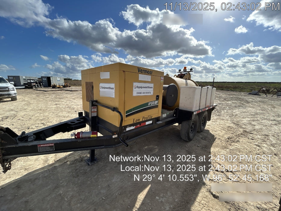 2020 Vac-Tron LP573XDT 24 HP Kohler Diesel Engine (Tier 4 Final), Includes 500 Gallon Debris Tank w/ Hydraulic Tilt, two (2) 100 Gallon Water Tanks, Low Profile Torsion Axles (12,000 GVWR), Manual Jack